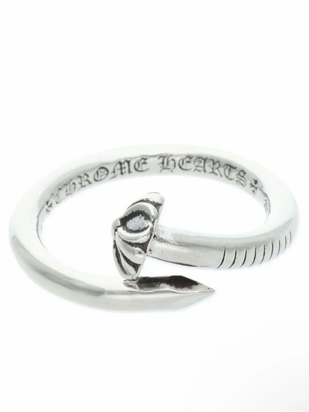 Chrome Hearts Forever Nail Ring Sterling Silver Size 6